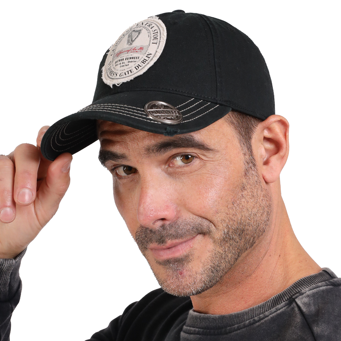 Guinness Guinness Black Baseball Cap with Bottle Opener