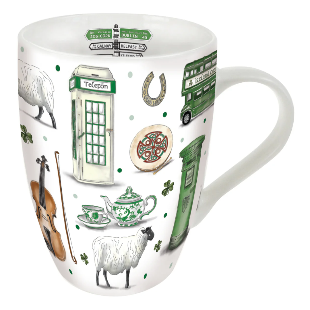 James Trading Group, Inc. Impressions of Ireland Mug