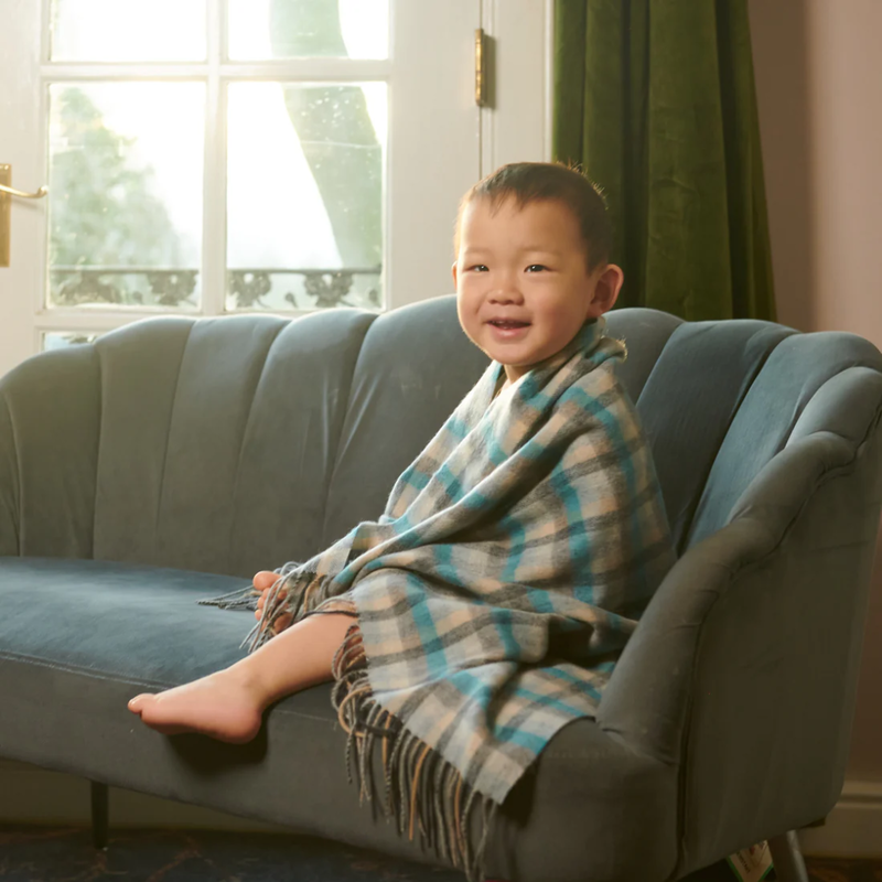 Islander Lambswool Baby Blanket: Islander