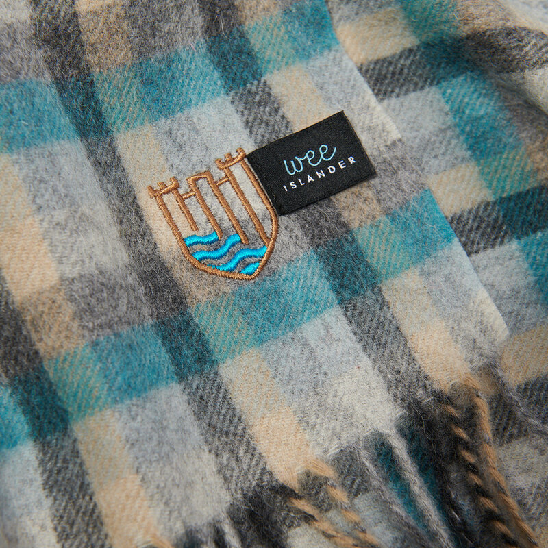 Islander Lambswool Baby Blanket: Islander