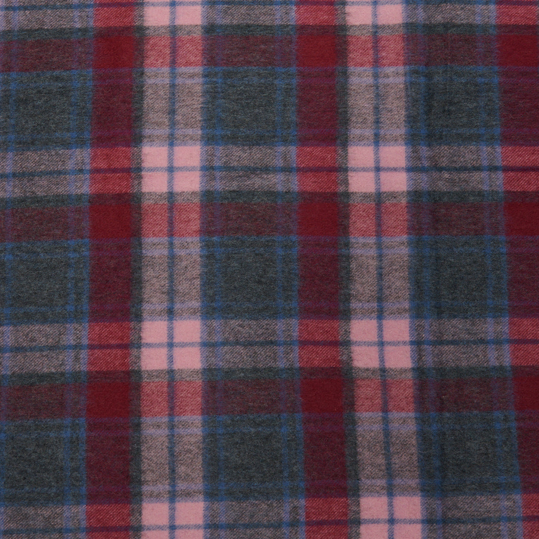 Islander Lambswool Baby Blanket: Pink & Blue