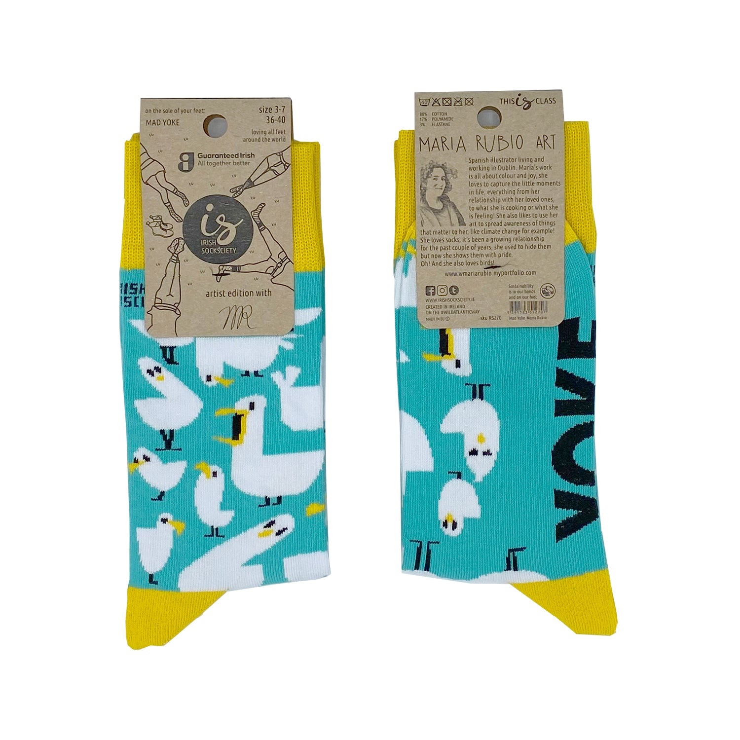 Irish Socksciety Mad Yoke Socks