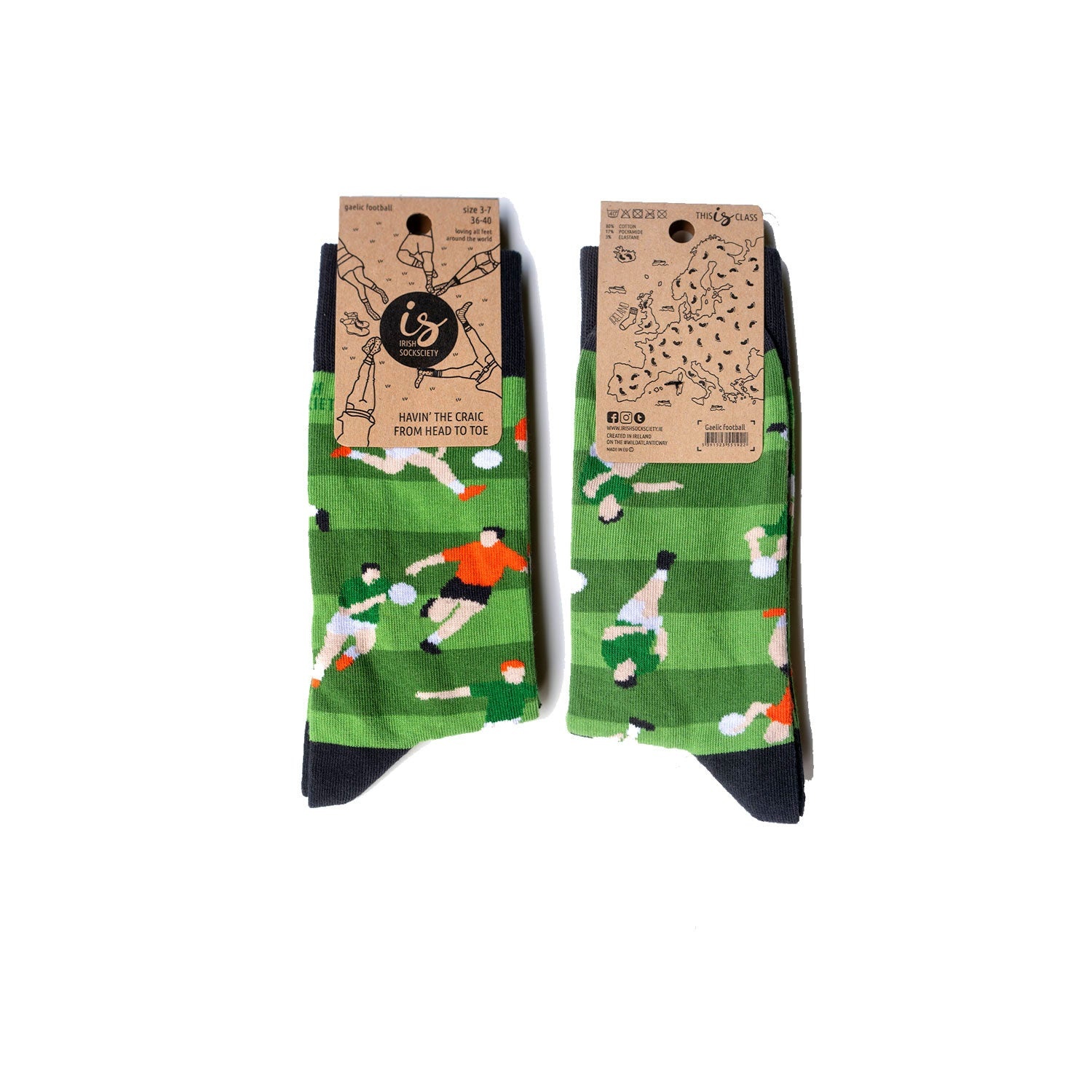 Irish Socksciety Gaelic Football Socks