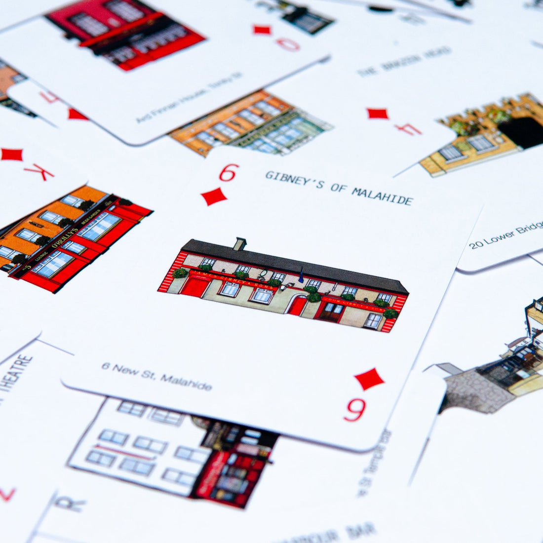 Cowfield Design Playing Cards: Dublin Pubs