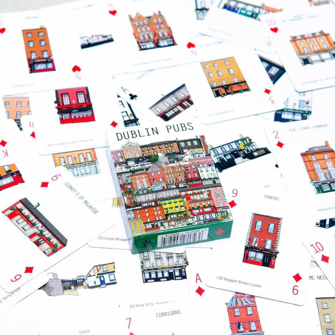 Cowfield Design Playing Cards: Dublin Pubs