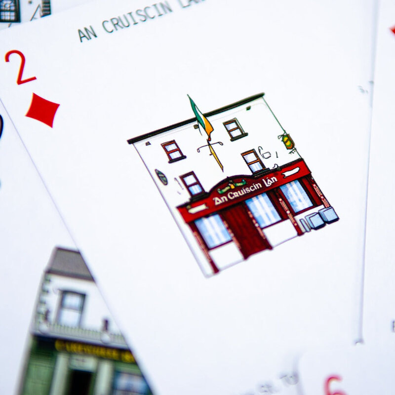 Cowfield Design Playing Cards: Irish Pubs