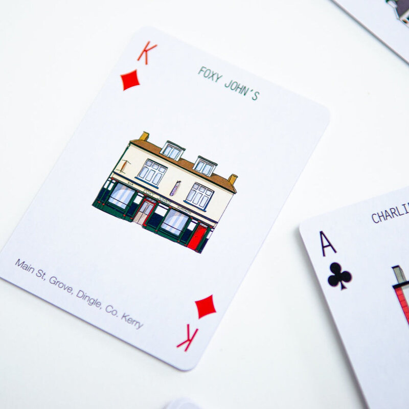 Cowfield Design Playing Cards: Irish Pubs
