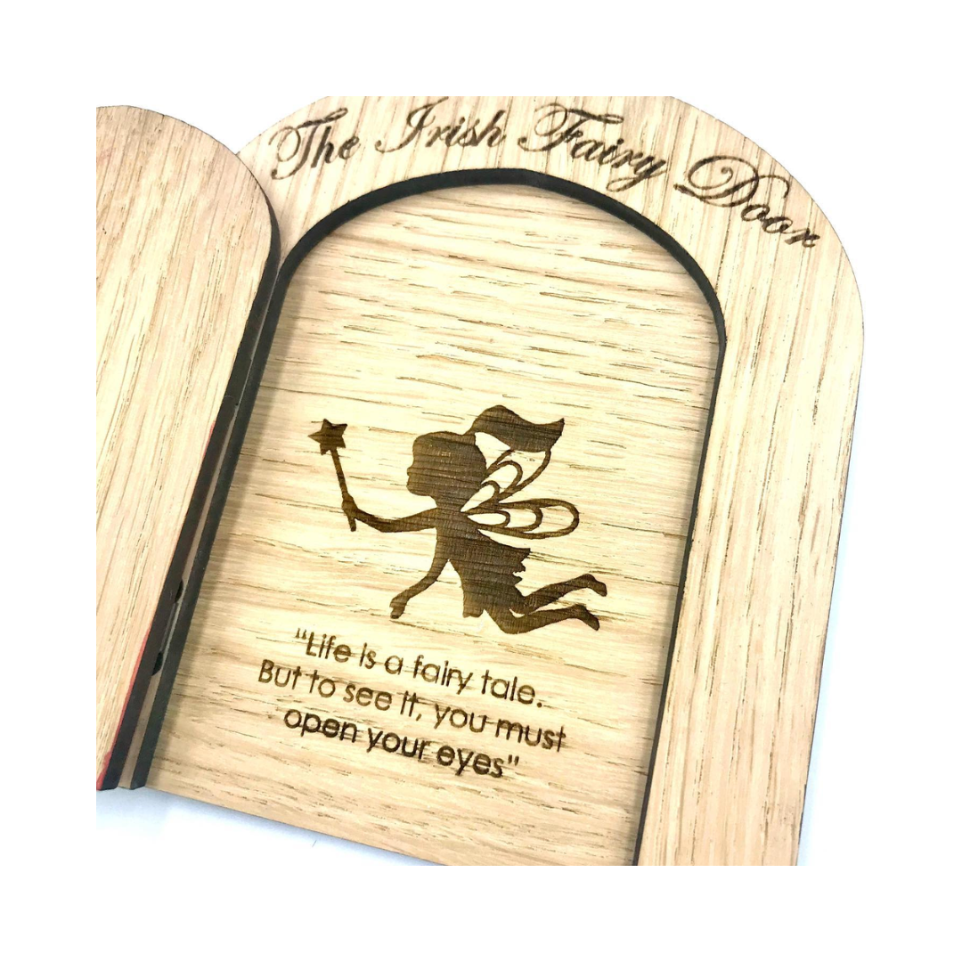 Caufield Country Boards Celtic Fairy Door - Red