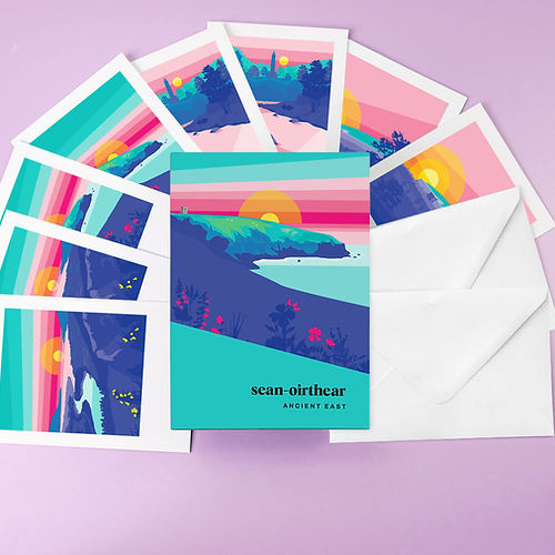 Pawpear Sean-Oirthear: Ancient East Greeting  8-Card Pack