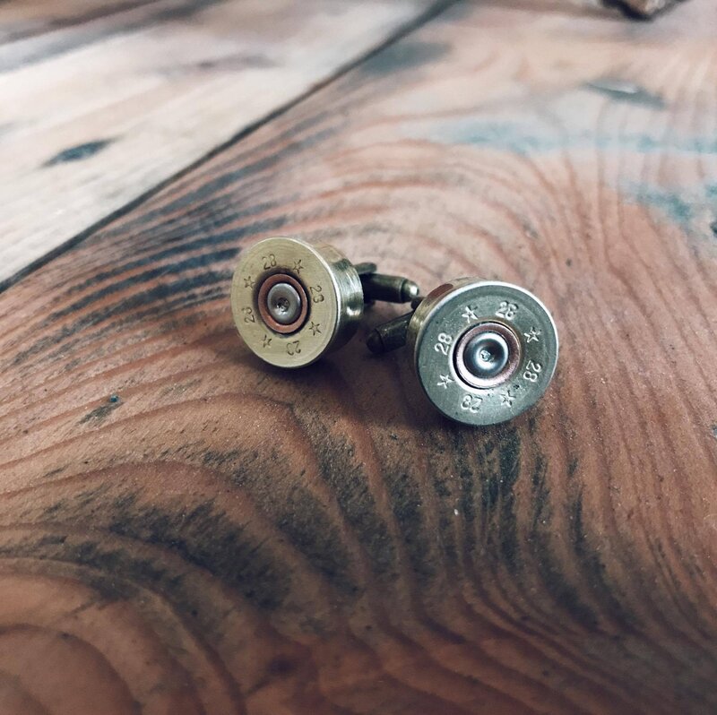 J Boult Shotgun Cartridge Cuff Link:
