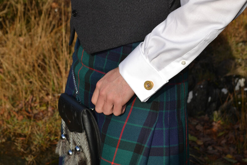 J Boult Shotgun Cartridge Cufflinks