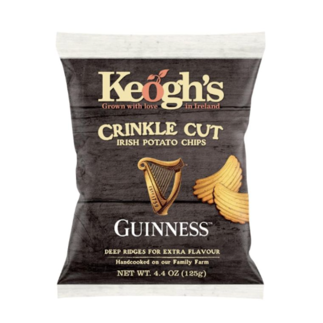 Keoghs Keogh's Guinness Crinkle Cut Chips 125g (4.4oz)
