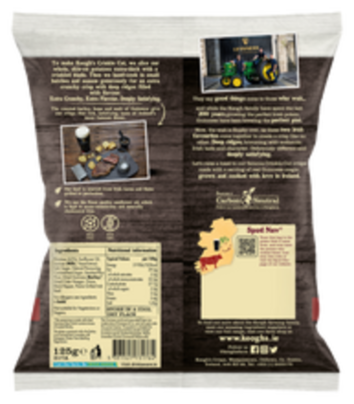 Keoghs Keogh's Guinness Crinkle Cut Chips 125g (4.4oz)
