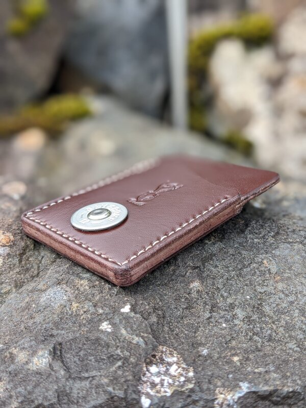 J Boult Shotgun Cartridge Leather Card Wallet