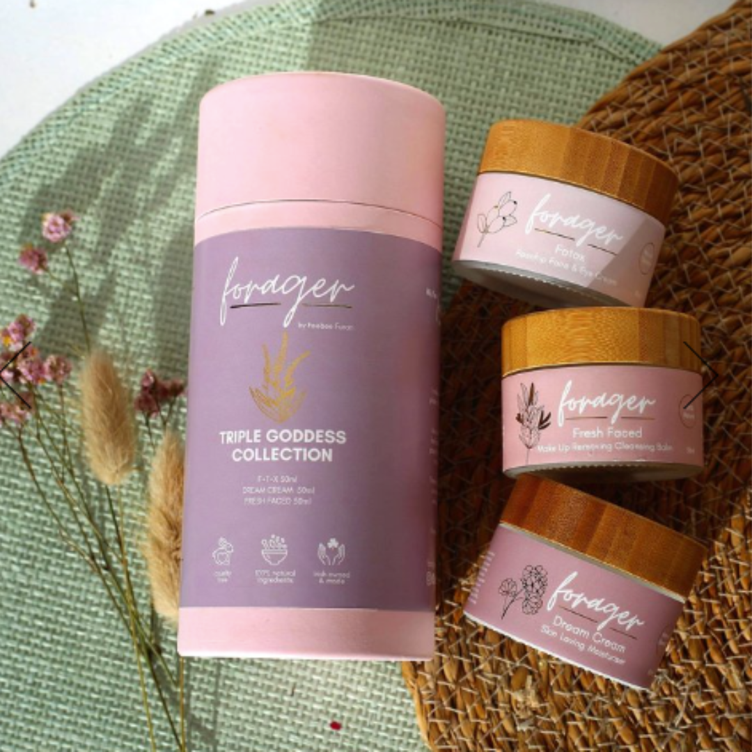 Forager Triple Goddess Collection: Fotox, Dream Cream, Fresh Faced