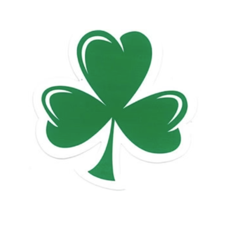 Irish Decal Products Shamrock Large Sticker