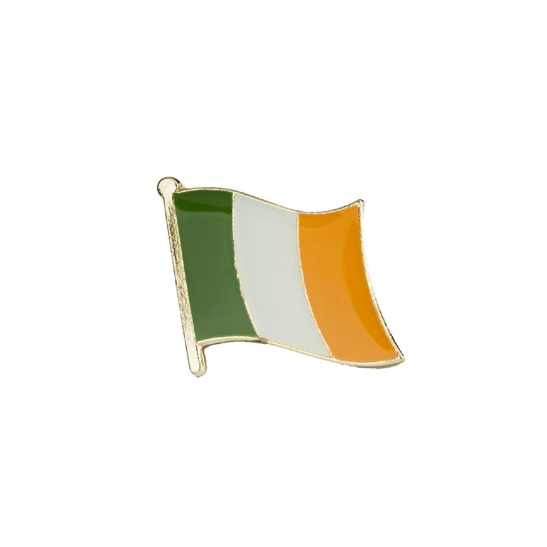Burke and Hogan Irish Flag Lapel Pin
