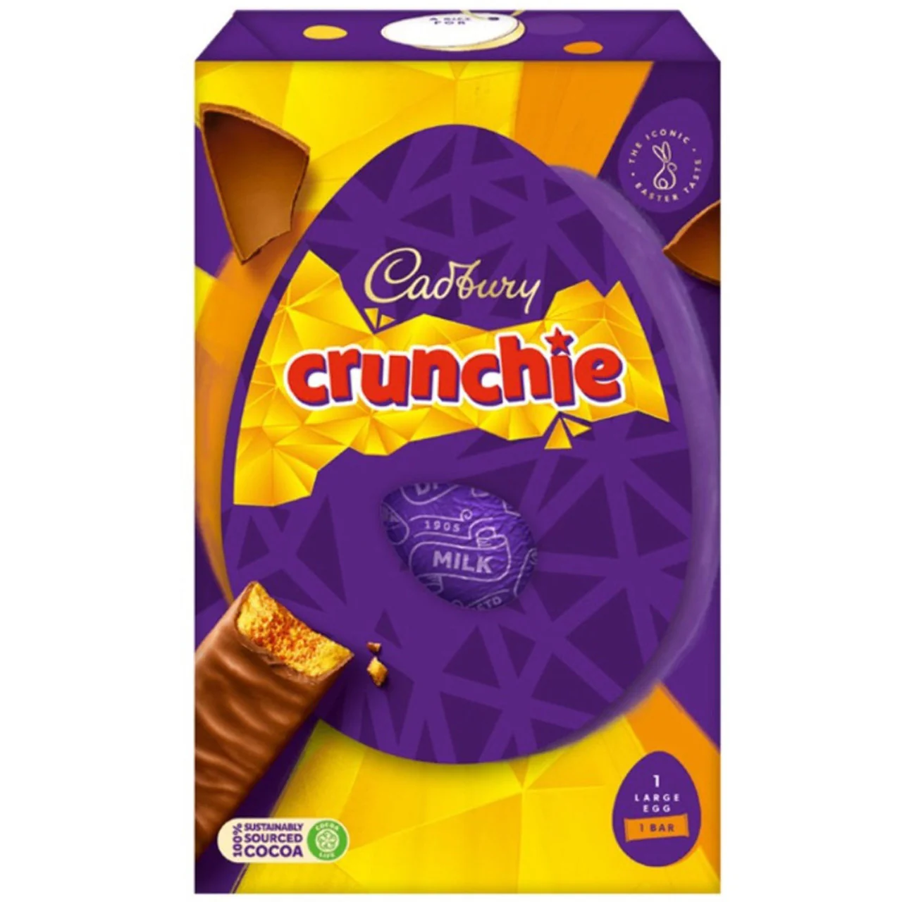 Cadbury Crunchie Large Easter Egg 190g (6.7oz)