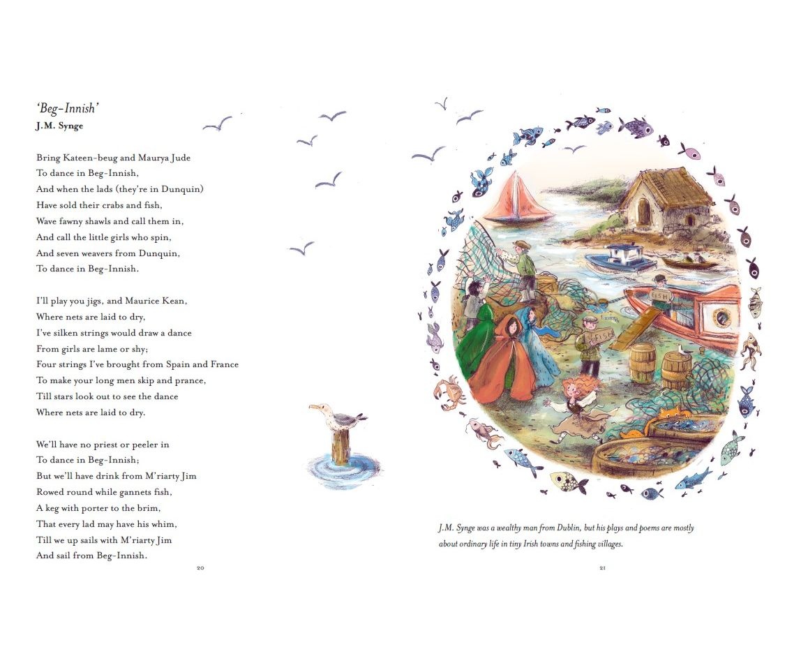 Celtic Books Tread Softly - Classic Irish Poems for Children