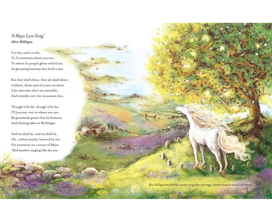 Celtic Books Tread Softly - Classic Irish Poems for Children
