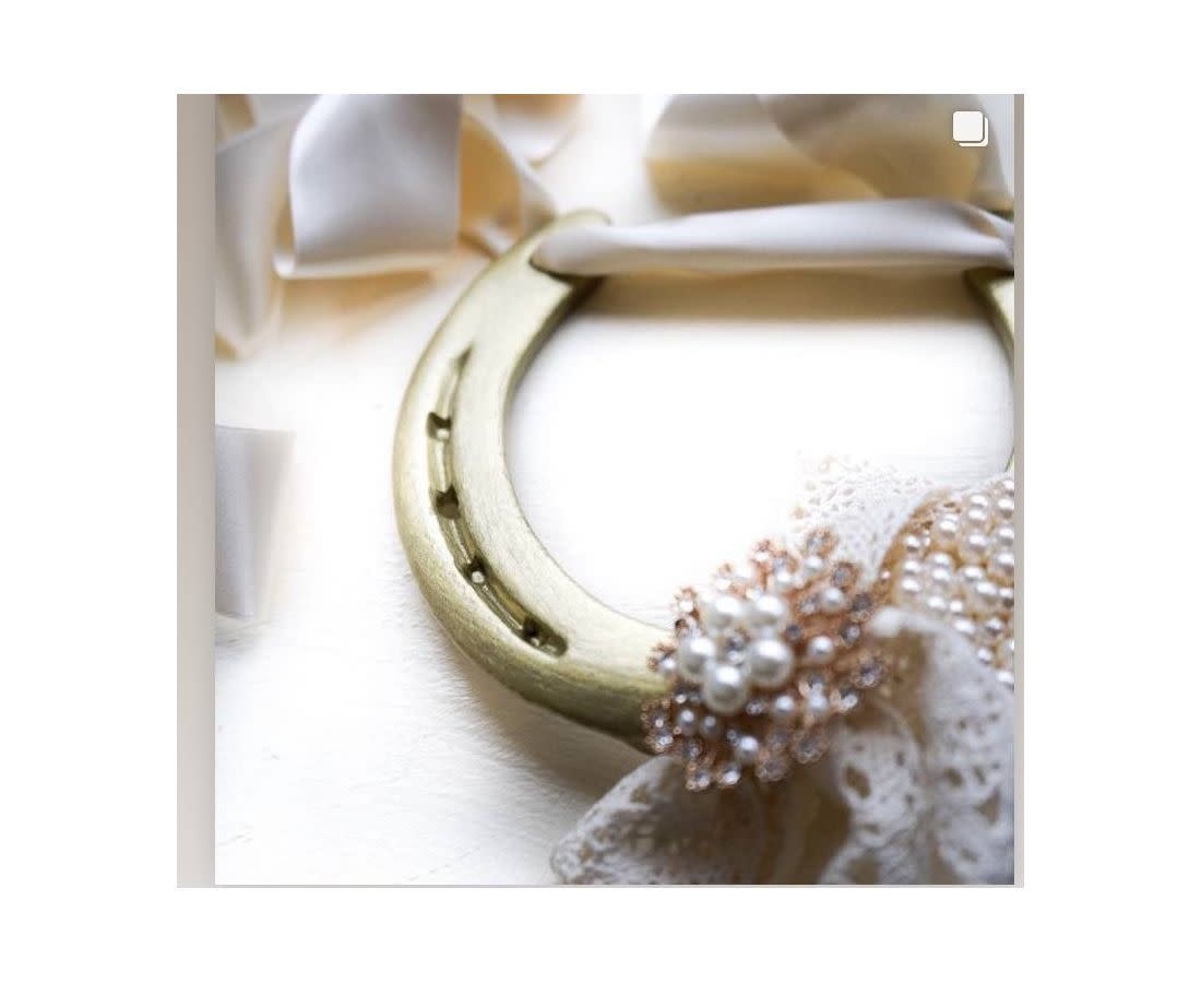 Biddy's Good Luck Horseshoes Good Luck Wedding Horseshoe