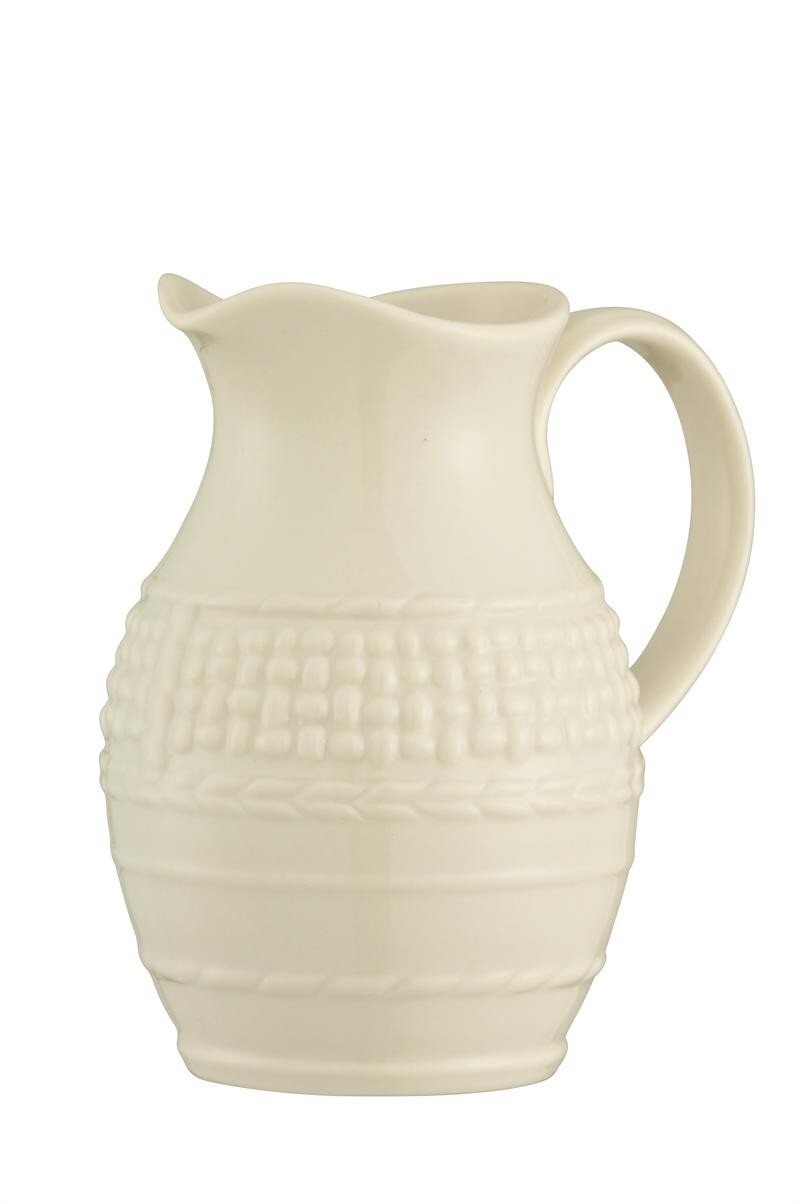 Belleek Galway Weave Cream Jug