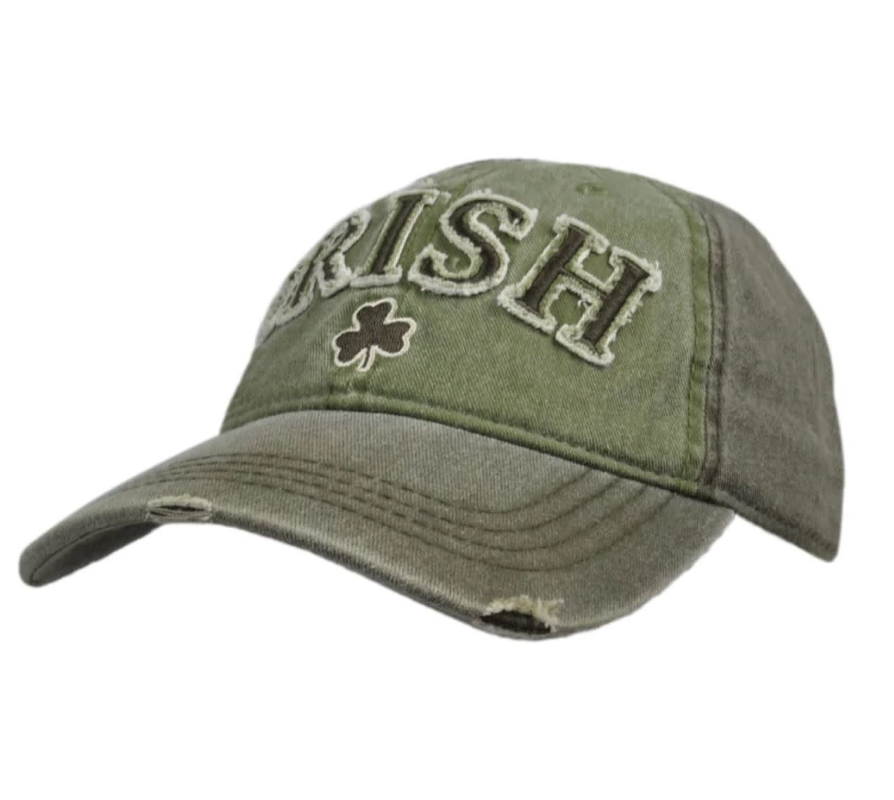 Croker Distressed "Irish" Baseball Cap