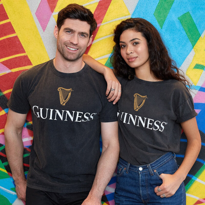 Guinness Guinness Trademark Label Distressed T-Shirt