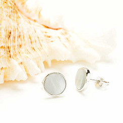 Shanore Sterling Silver Mother of Pearl Studs