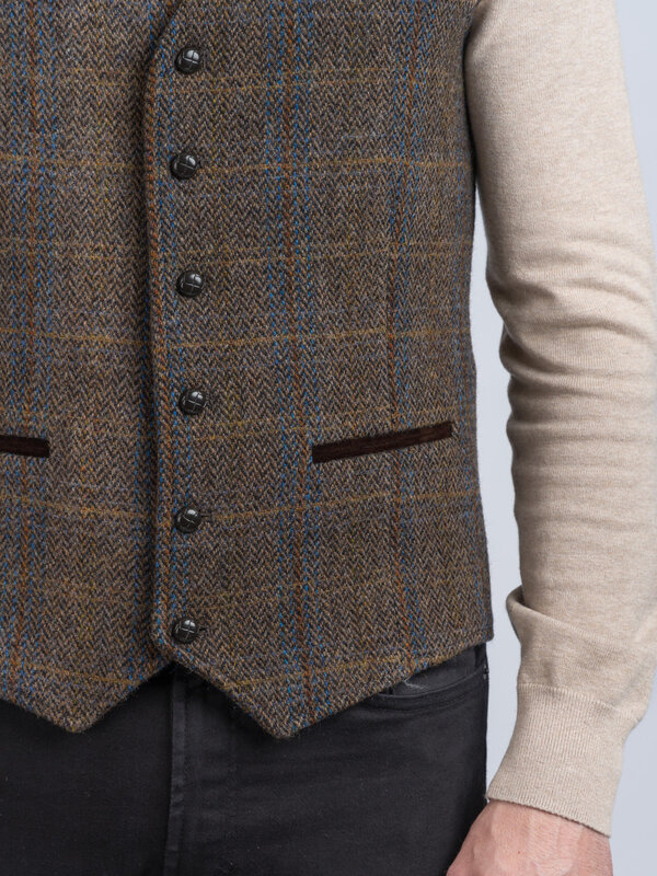 Celtic Tweeds Hunting Tweed Waistcoat (Classic)