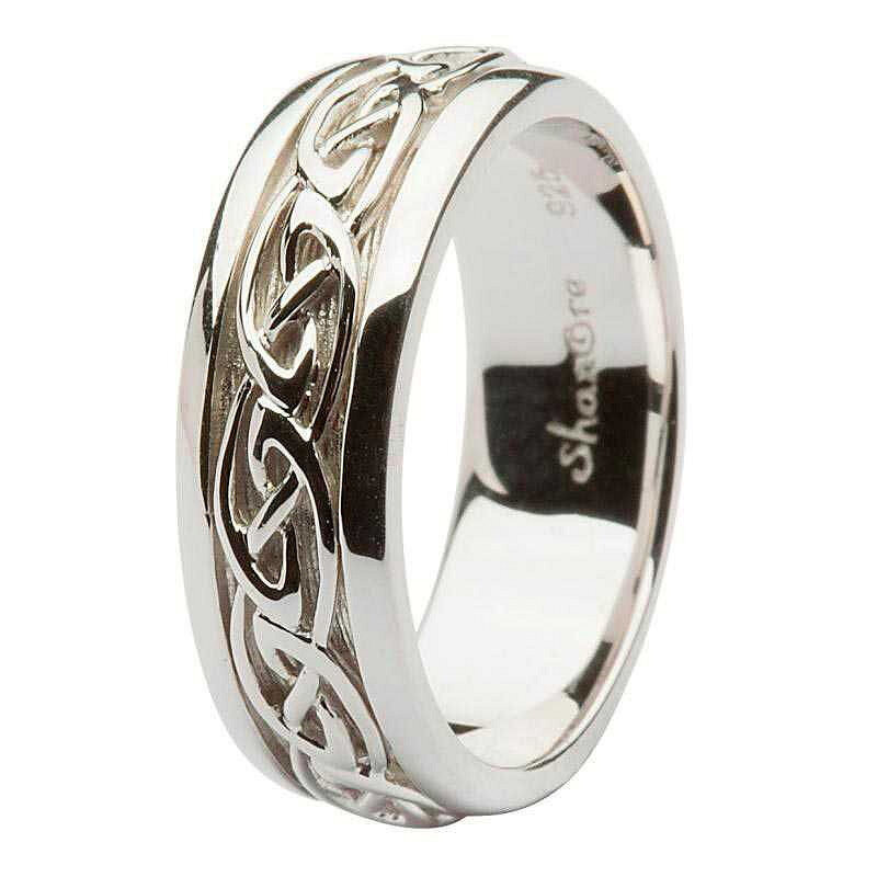 Shanore Sterling Silver Celtic Mens Ring