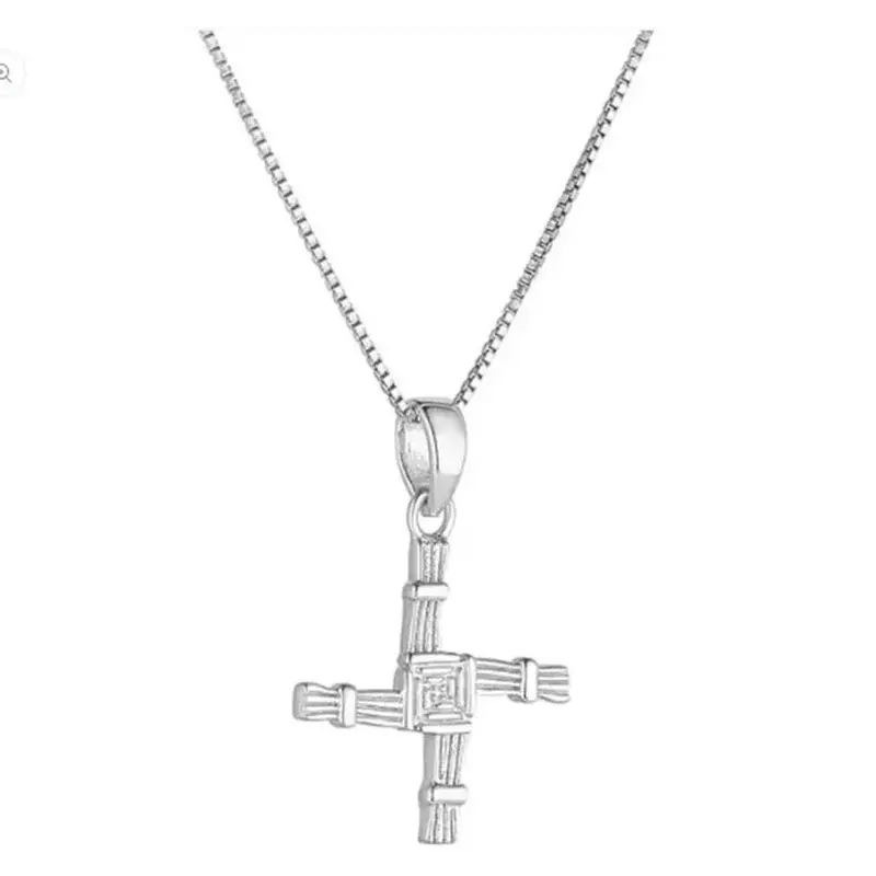 Solvar Acara Sterling Silver St. Brigid’s Cross Pendant
