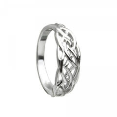 Anu Sterling Silver Celtic Weave Ring by Anu