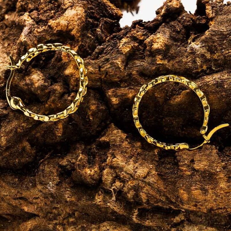 Shanore 14kt Gold Vermeil Celtic Hoops