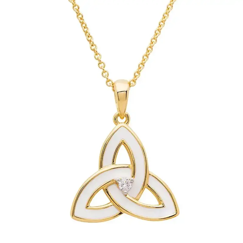 Shanore 14kt Gold Vermeil Trinity Necklace