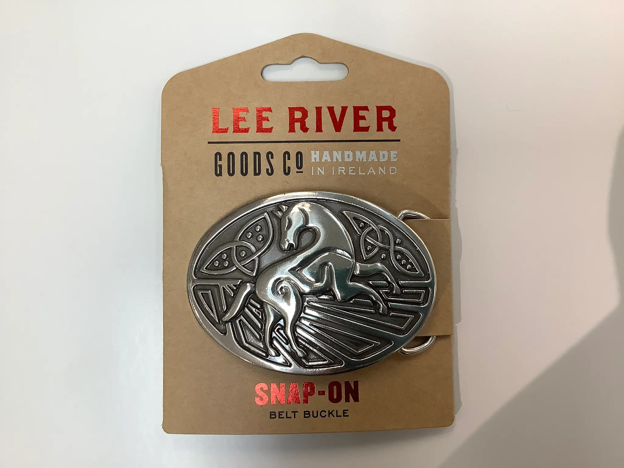 Lee River Snap-On Belt Buckle