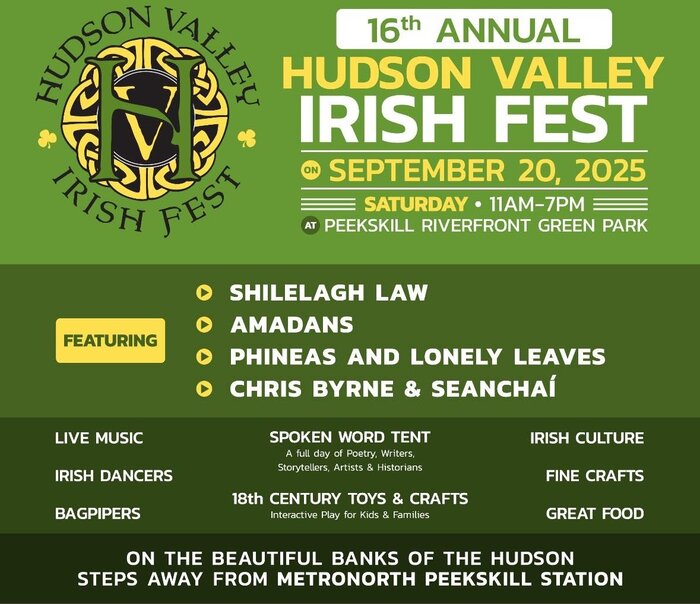 The 16th Annual Hudson Valley Irish Festival