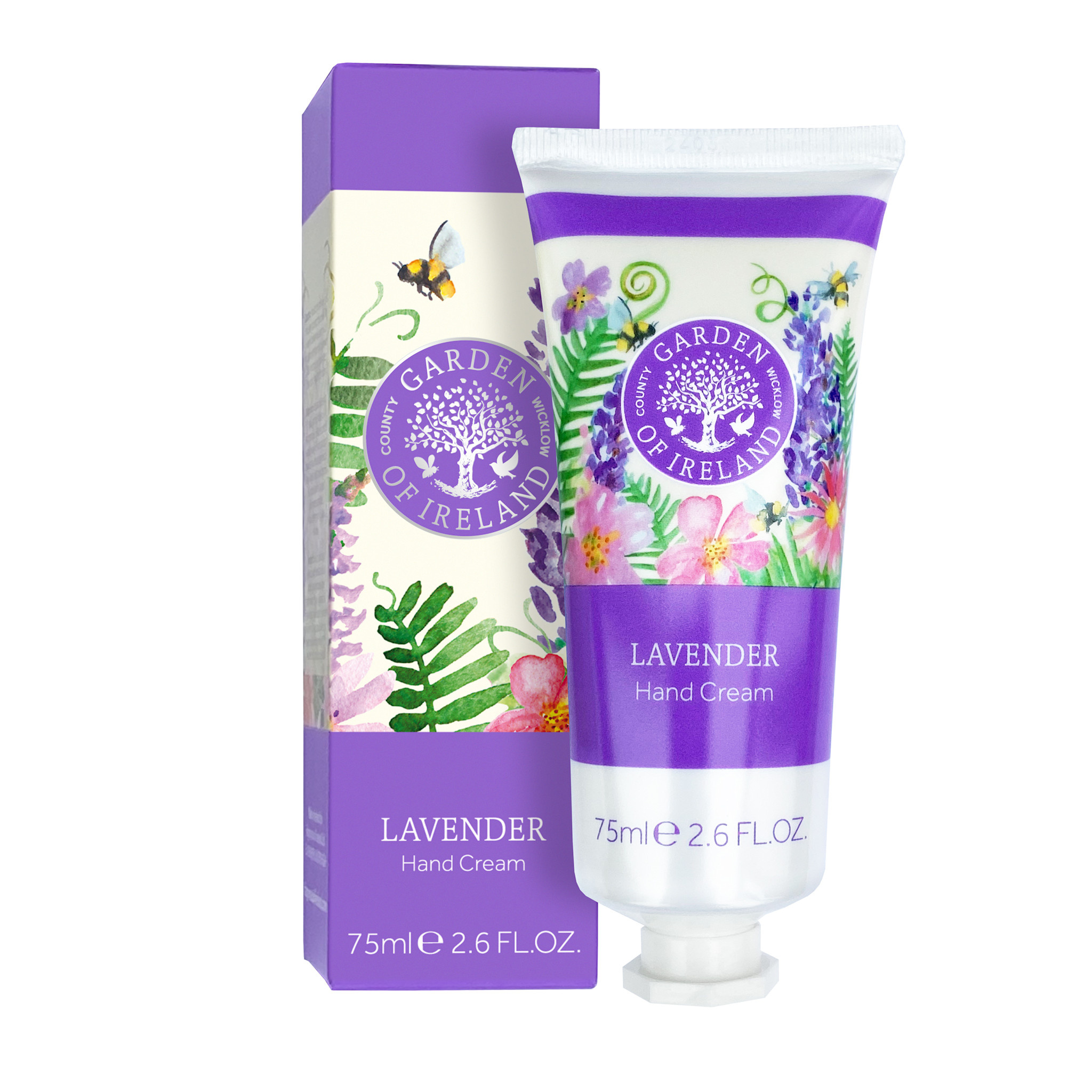Fragrances of Ireland Ltd. Garden of Ireland Lavender Hand Cream 75ml / 2.6 fl. oz.