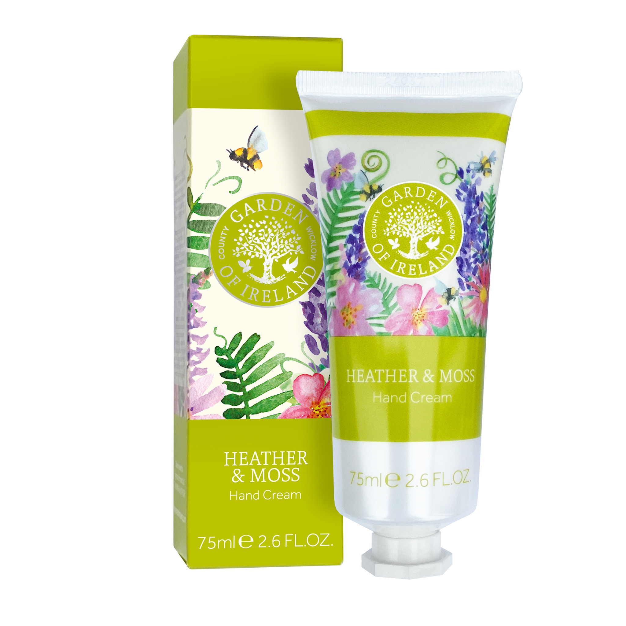 Fragrances of Ireland Ltd. Garden of Ireland Heather & Moss Hand Cream 75ml / 2.6 fl. oz.