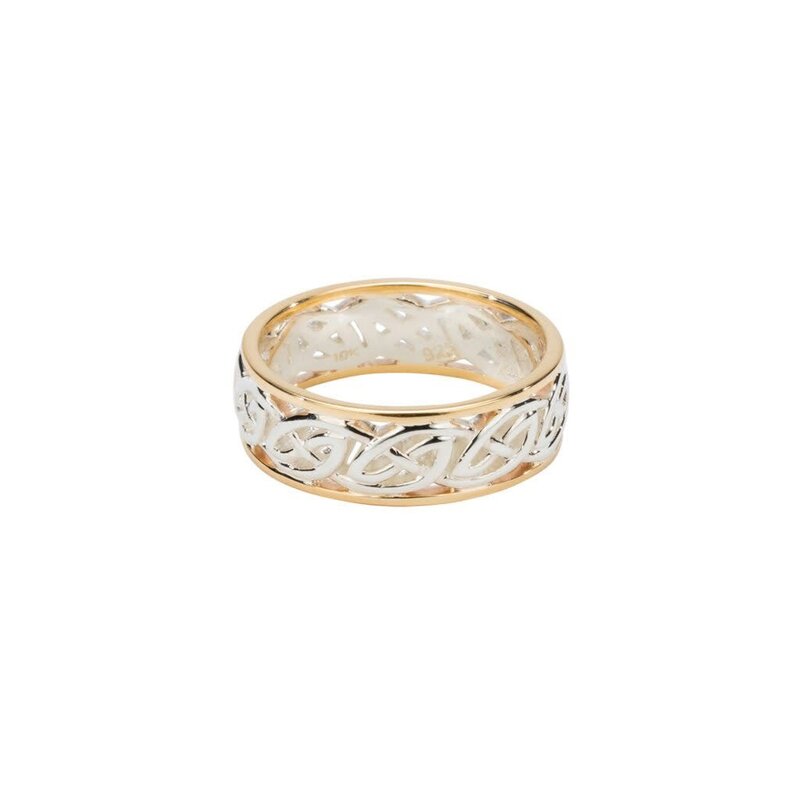 Keith Jack Silver + 10k Gold Ness Ring