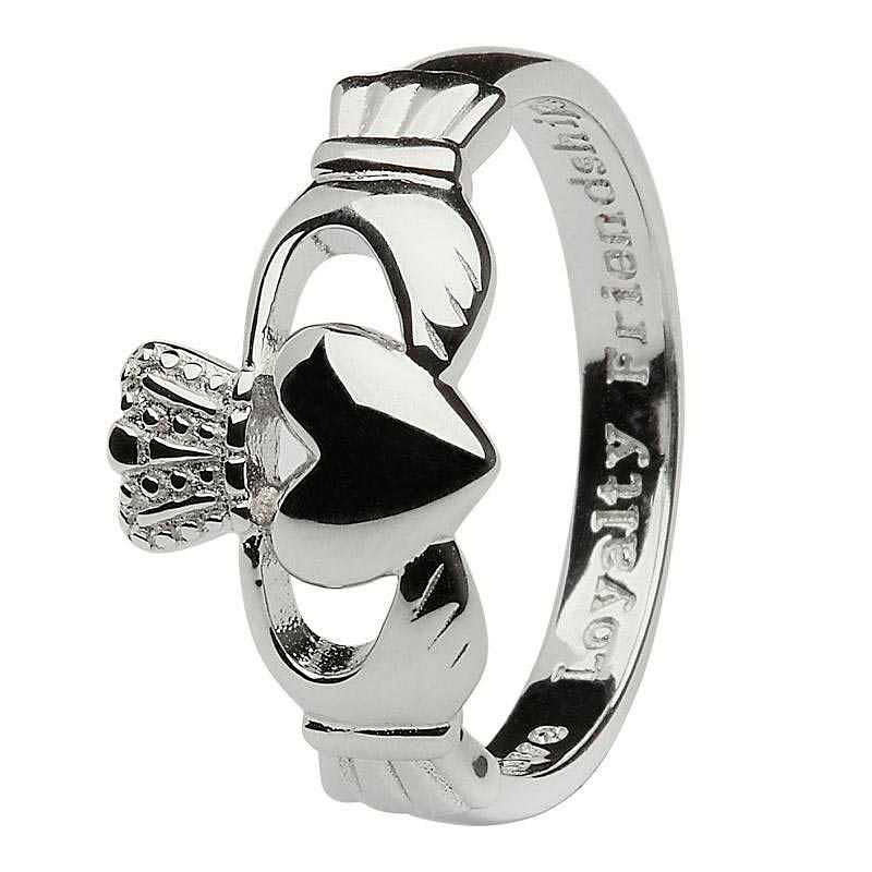 Shanore Sterling Silver Gents Claddagh Ring