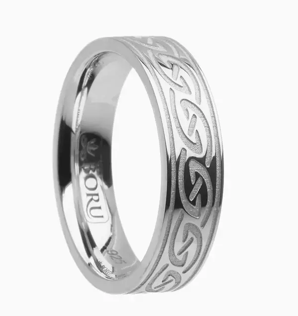 Boru Jewelry Celtic Waves Ring Narrow