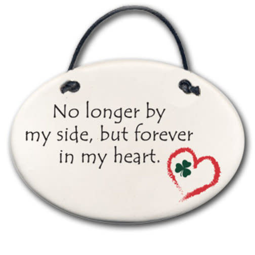 August Ceramics "No Longer By My Side" Ornament