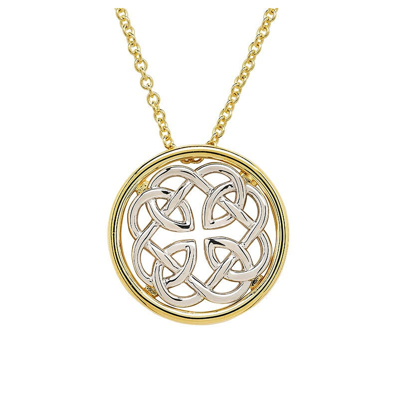 Shanore 14kt Gold Vermeil Celtic Knotwork Necklace