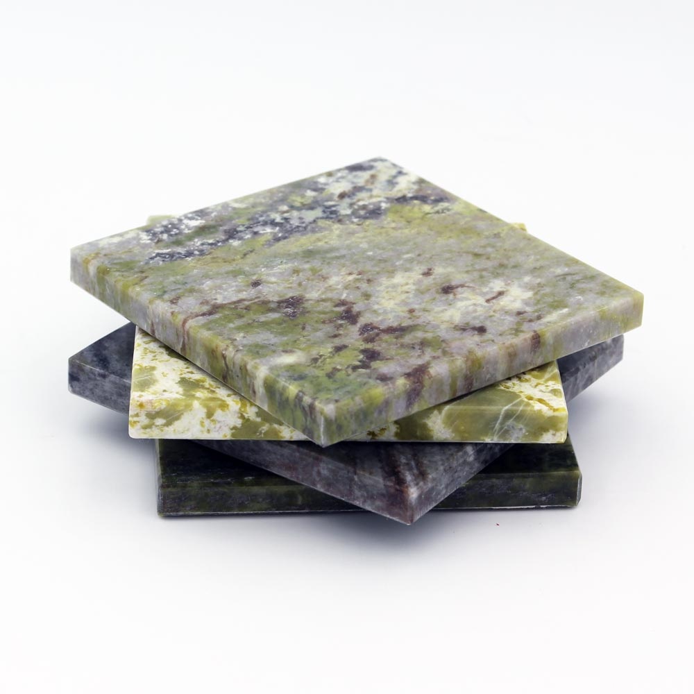 JC Walsh Square Coaster: Connemara Marble