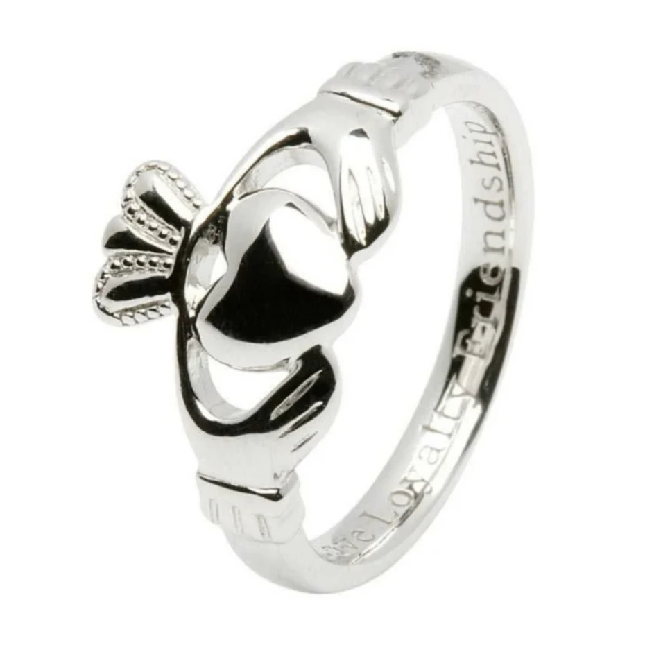 Shanore Sterling Silver Ladies Claddagh Ring