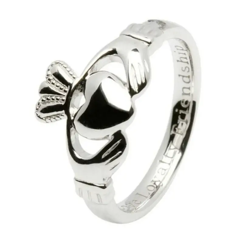 Shanore Sterling Silver Ladies Claddagh Ring