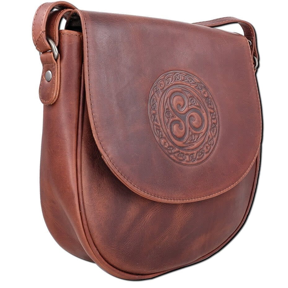 Lee River Leather Saddle Bag