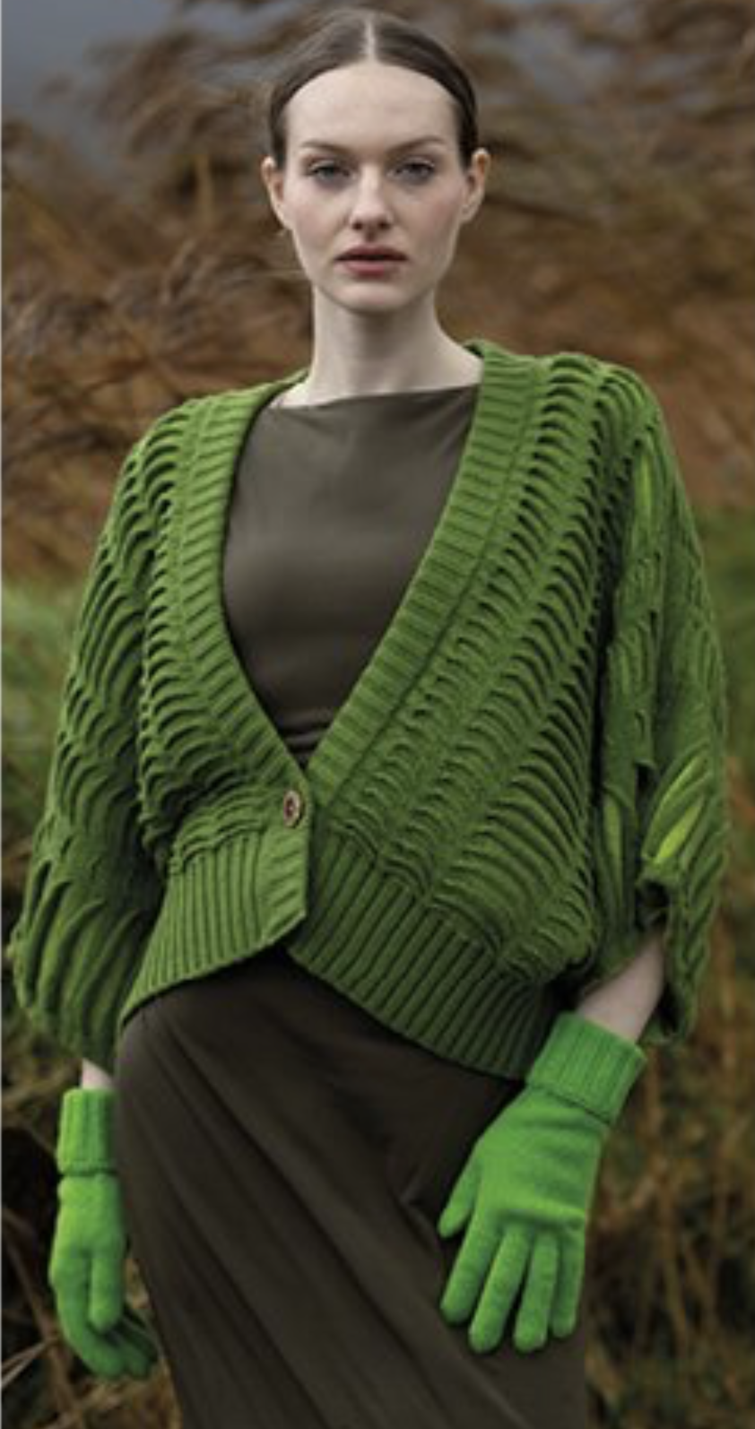 McConnell Woolen Mills Atlantic Kimono in Black