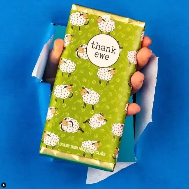 Sweet Living Kilkenny “Thank Ewe” Chocolate Bar